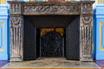 Cheminée - Salon de musique